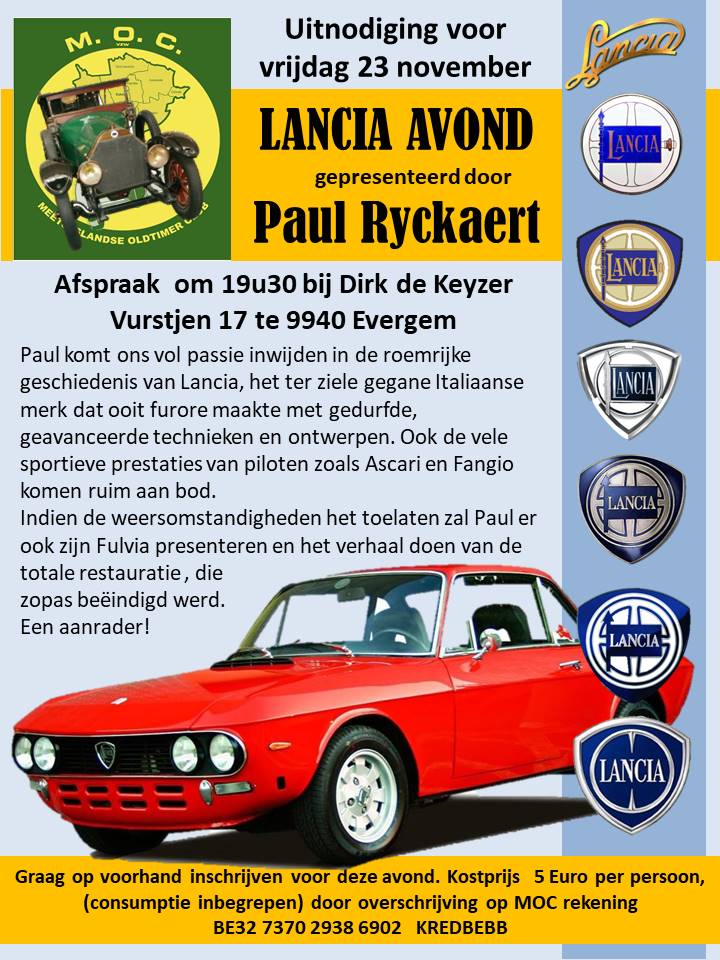 Lancia avond