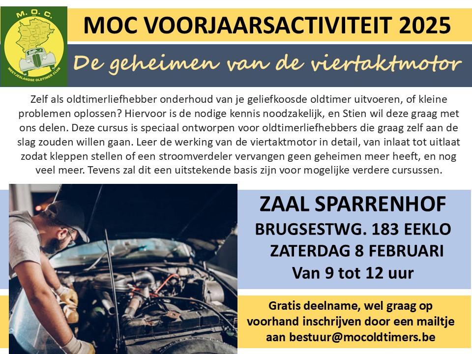 MOC activiteiten voorjaar 2025